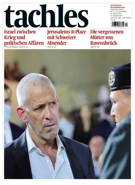 Tachles – 25 April 2025 Cover