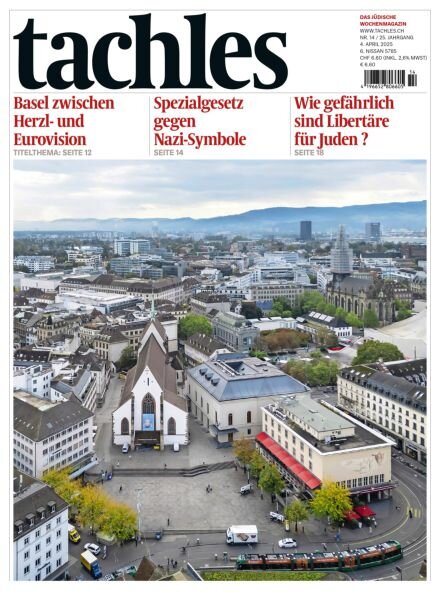 Tachles – 4 April 2025 Cover