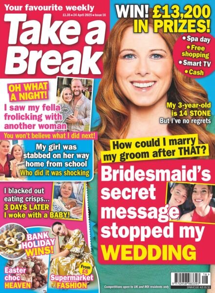 Take a Break Weekly – 17 April 2025 Cover