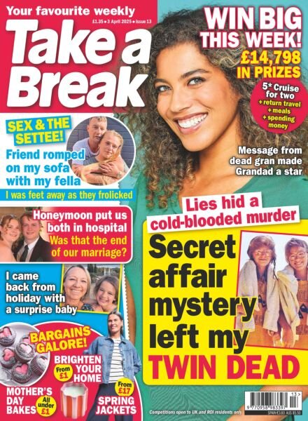 Take a Break Weekly – 27 March 2025 Cover