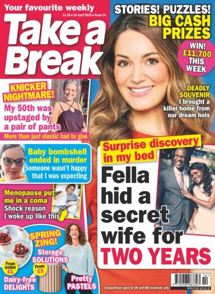 Take a Break Weekly – 3 April 2025 Cover