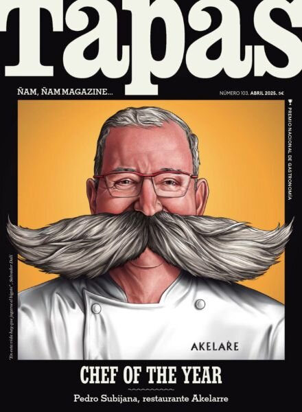 Tapas Spanish Edition – Abril 2025 Cover