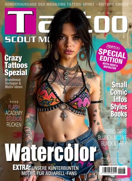 Tattoo-Scout – April 2025 Cover