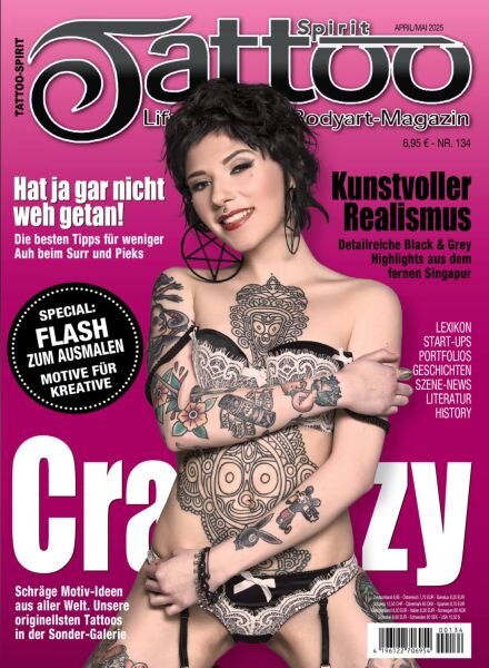 Tattoo-Spirit – April-Mai 2025 Cover