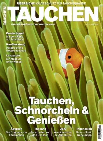 Tauchen – Mai 2025 Cover