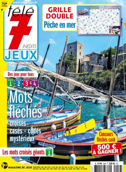 Tele 7 Jeux – Avril 2025 Cover