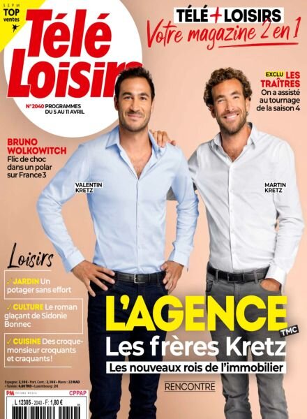 Tele Loisirs – 31 Mars 2025 Cover