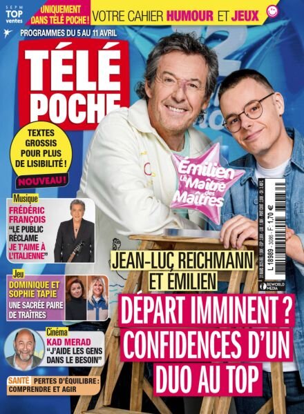 Tele Poche – 31 Mars 2025 Cover