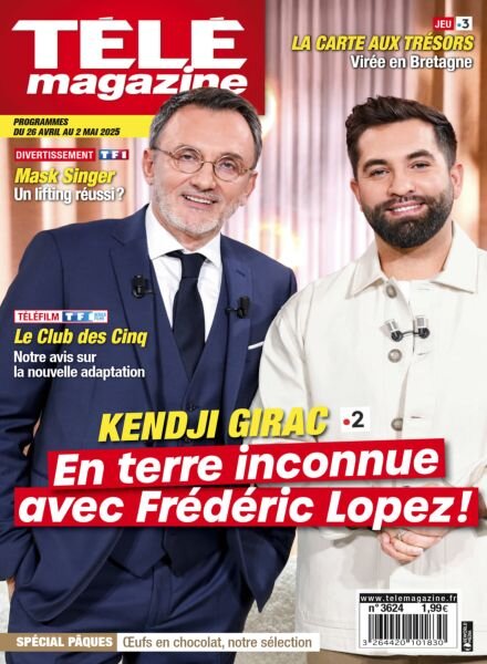 Telemagazine – 15 Avril 2025 Cover