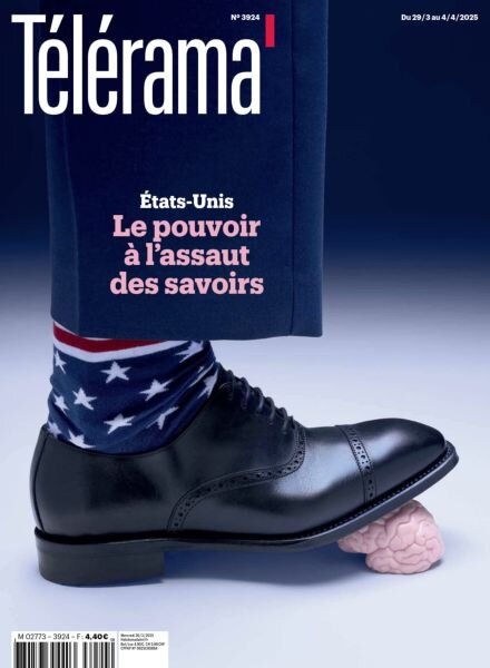 Telerama Magazine – 26 Mars 2025 Cover