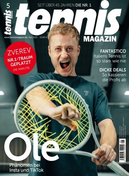 Tennis Magazin – Mai 2025 Cover