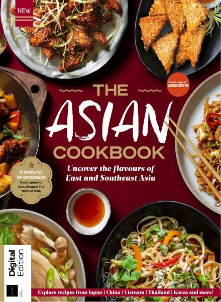 The Asian Cookbook – 1st Edition – April 2025 Cover