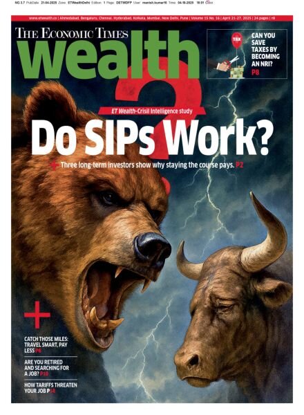 The Economic Times Wealth – April 21 2025 Cover
