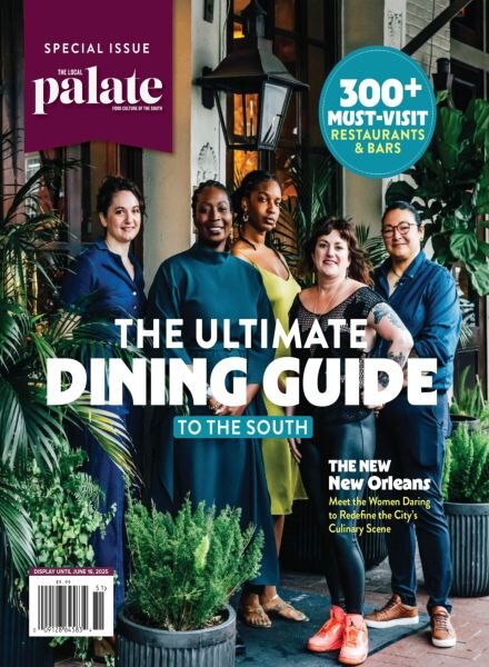 The Local Palate – The Ultimate Dining Guide to the South 2025 Cover