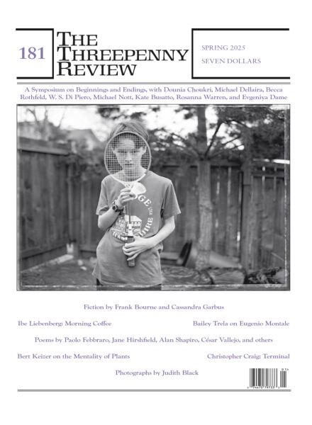 The Threepenny Review – Spring 2025 Cover