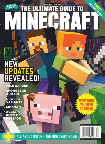 The Ultimate Guide to Minecraft – New Updates Revealed! 2025 Cover