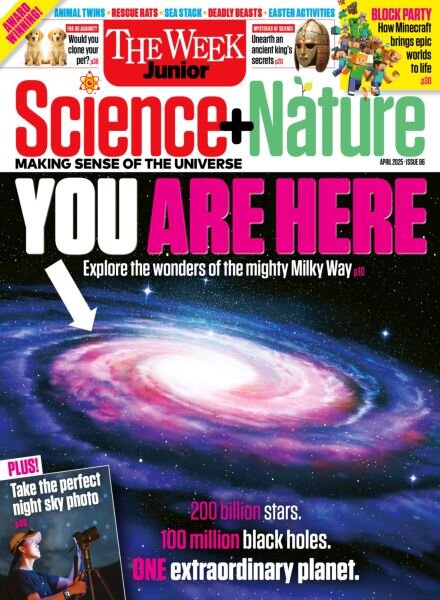 The Week Junior Science+Nature UK – April 2025 Cover