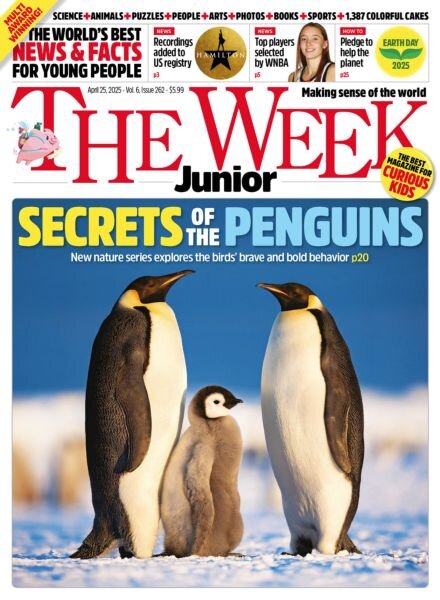 The Week Junior USA – 25 April 2025 Cover