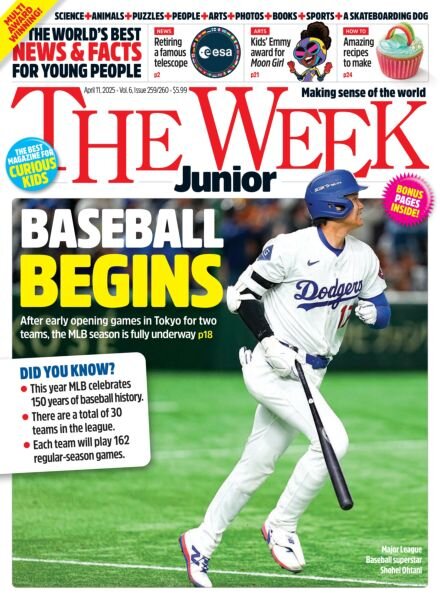 The Week Junior USA – April 11 2025 Cover