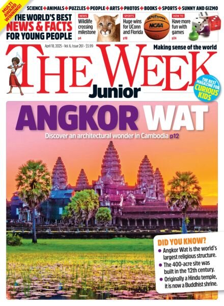 The Week Junior USA – April 18 2025 Cover