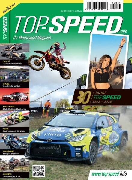 Top-Speed – Mai 2025 Cover