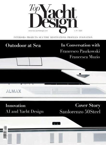 Top Yacht Design – Aprile 2025 Cover