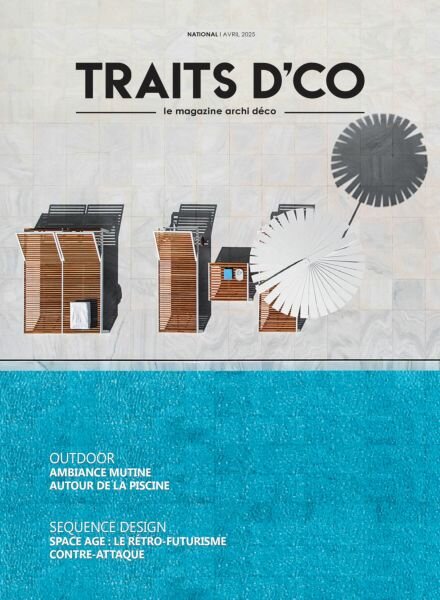 Traits D’co Magazine – Avril 2025 Cover