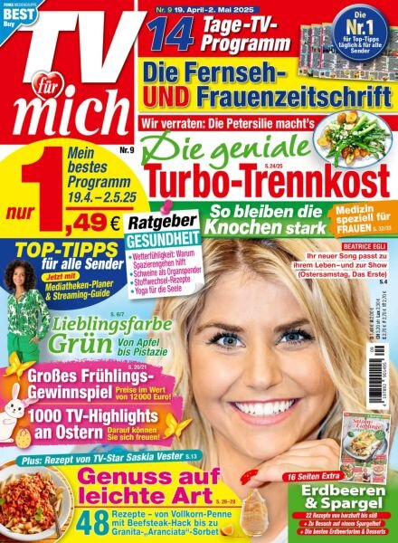 TV fur mich – 9 April 2025 Cover