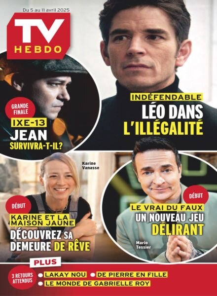 TV Hebdo – 5 Avril 2025 Cover