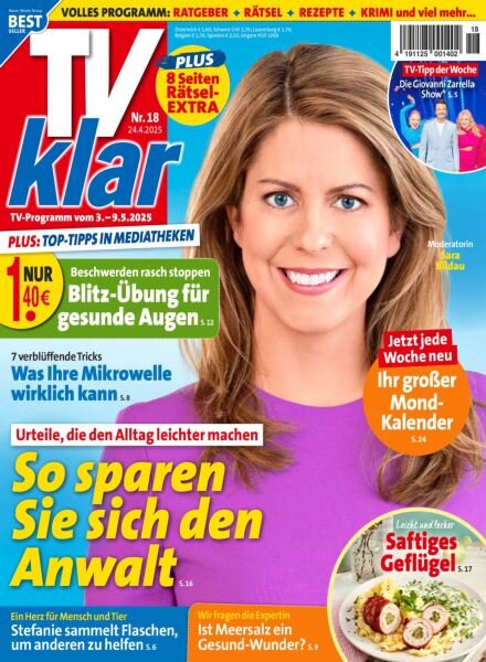 TV Klar – 24 April 2025 Cover