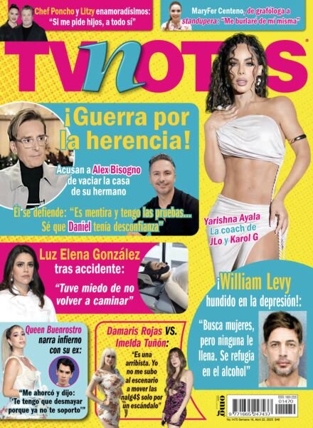 TvNotas – 22 Abril 2025 Cover