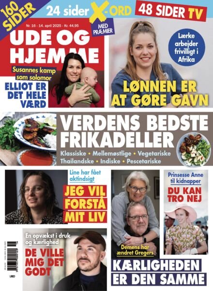 Ude og Hjemme – 14 April 2025 Cover
