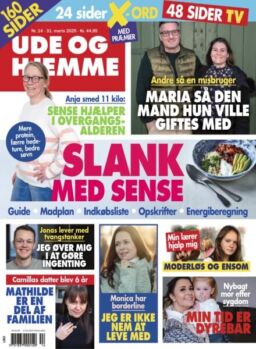 Ude og Hjemme – 31 Marts 2025