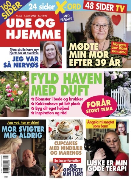 Ude og Hjemme – 7 April 2025 Cover