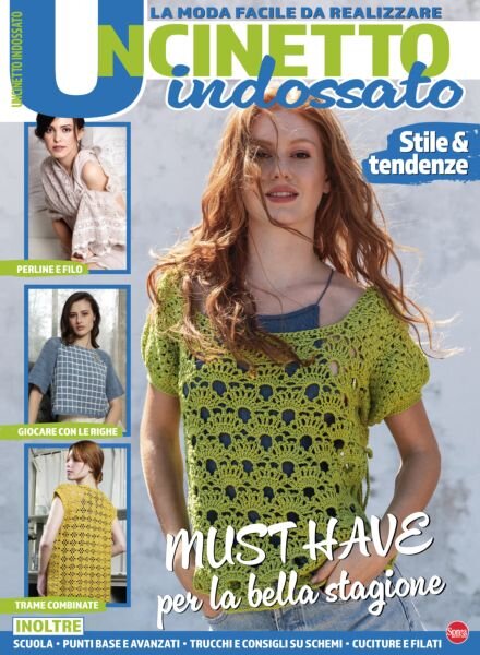 Uncinetto Indossato – Aprile-Maggio 2025 Cover