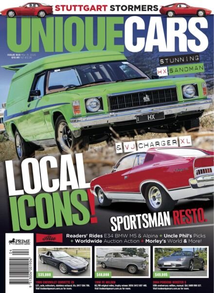 Unique Cars Australia – 31 March 2025 Cover