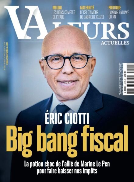 Valeurs Actuelles – 9 Avril 2025 Cover