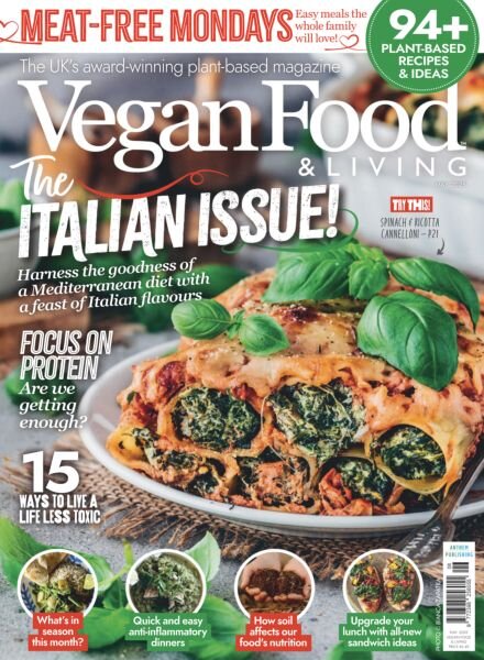 Vegan Food & Living – May 2025 Cover