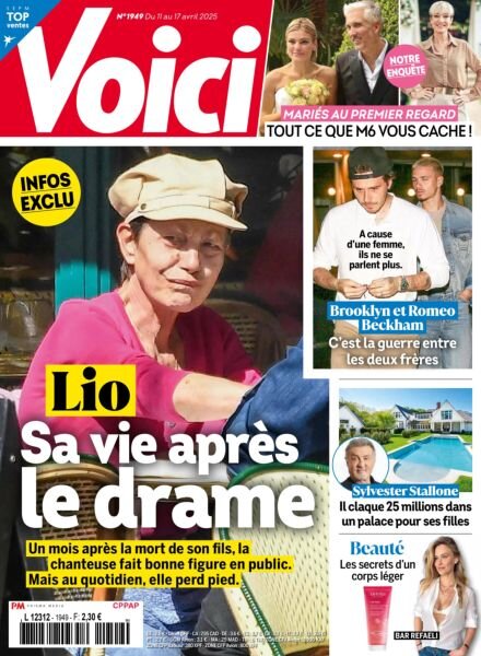Voici – 11 Avril 2025 Cover