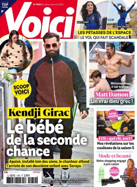 Voici – 18 Avril 2025 Cover