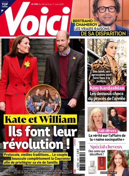 Voici – 25 Avril 2025 Cover