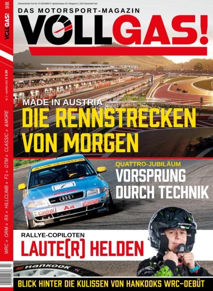 Vollgas! – Marz 2025 Cover