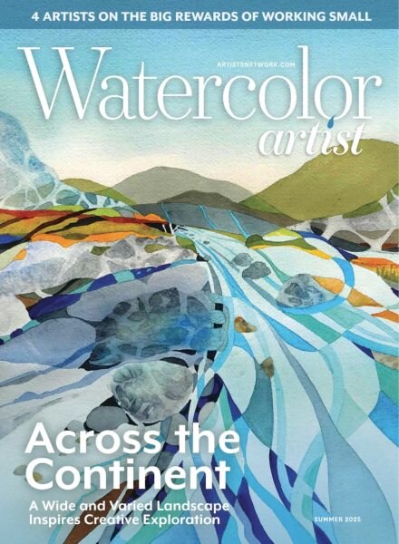 Watercolor Artist – Summer 2025 Cover