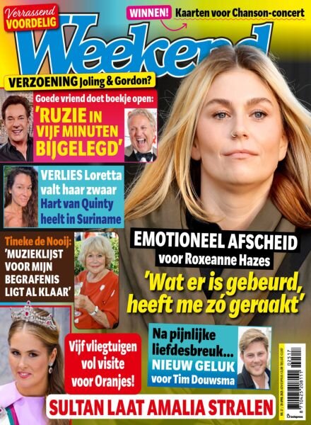 Weekend Netherlands – 23 April 2025 Cover