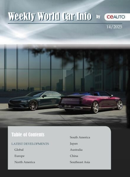 Weekly World Car Info – 5 April 2025 Cover