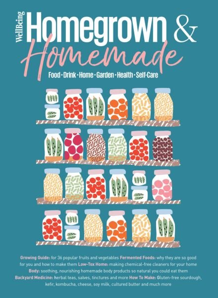 WellBeing Bookazine – Homegrown & Homemade Cover