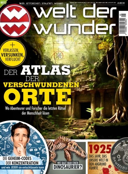 Welt der Wunder – Mai 2025 Cover