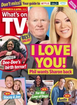 What’s on TV – 29 March 2025