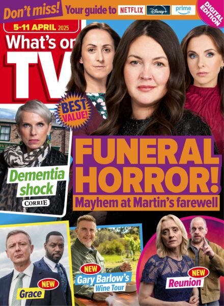 What’s on TV – 5 April 2025 Cover