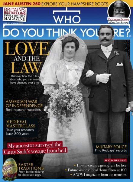 Who Do You Think You Are – April 2025 Cover